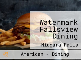 Watermark Fallsview Dining