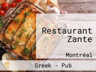 Restaurant Zante