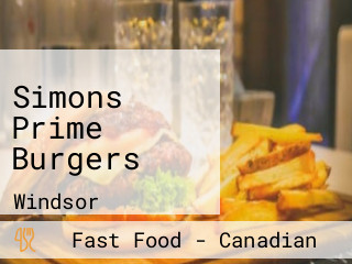 Simons Prime Burgers