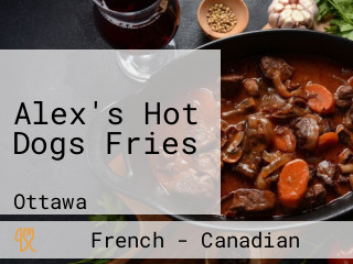 Alex's Hot Dogs Fries