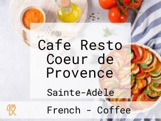 Cafe Resto Coeur de Provence