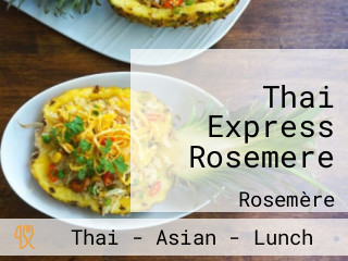 Thai Express Rosemere