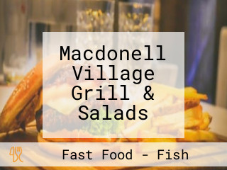 Macdonell Village Grill & Salads