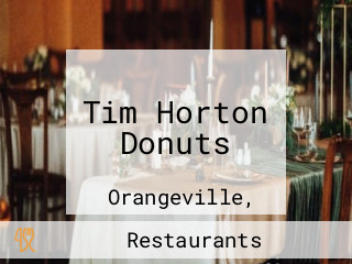 Tim Horton Donuts