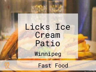 Licks Ice Cream Patio