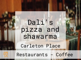 Dali's pizza and shawarma