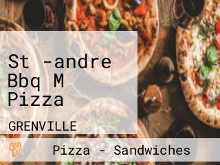 St -andre Bbq M Pizza
