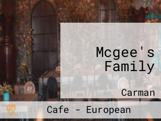 Mcgee's Family