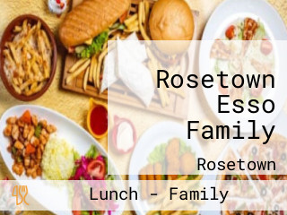 Rosetown Esso Family