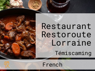 Restaurant Restoroute Lorraine