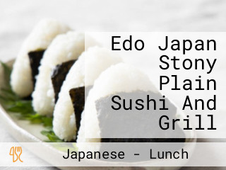 Edo Japan Stony Plain Sushi And Grill