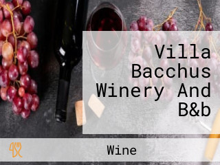 Villa Bacchus Winery And B&b