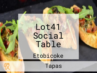 Lot41 Social Table