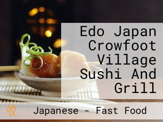 Edo Japan Crowfoot Village Sushi And Grill