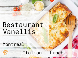 Restaurant Vanellis