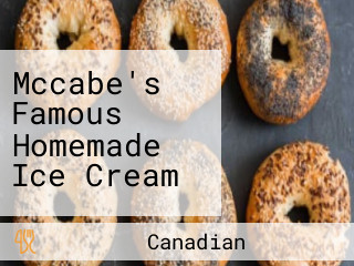 Mccabe's Famous Homemade Ice Cream