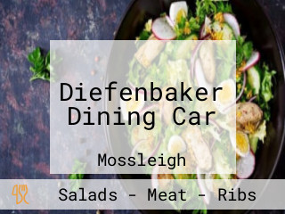 Diefenbaker Dining Car