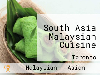 South Asia Malaysian Cuisine
