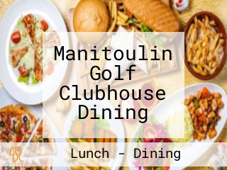 Manitoulin Golf Clubhouse Dining