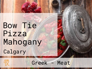 Bow Tie Pizza Mahogany
