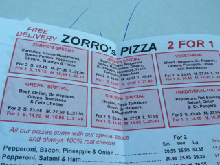 Zorro's Pizza
