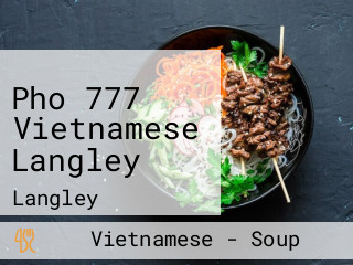 Pho 777 Vietnamese Langley