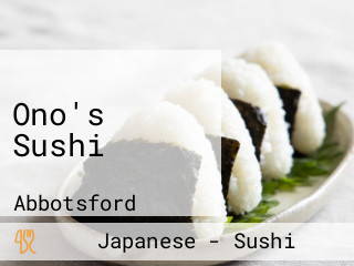 Ono's Sushi