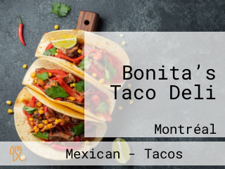 Bonita’s Taco Deli