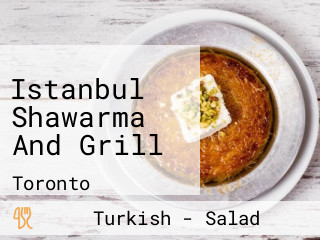 Istanbul Shawarma And Grill