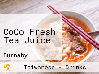 CoCo Fresh Tea Juice