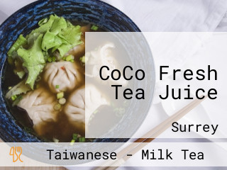 CoCo Fresh Tea Juice