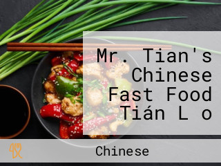 Mr. Tian's Chinese Fast Food Tián Lǎo Shī Hóng Shāo Ròu