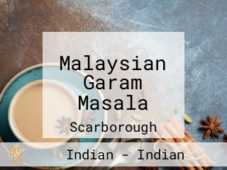 Malaysian Garam Masala