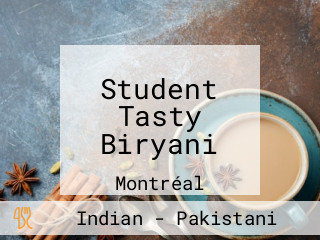 Student Tasty Biryani