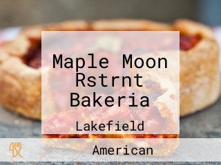 Maple Moon Rstrnt Bakeria