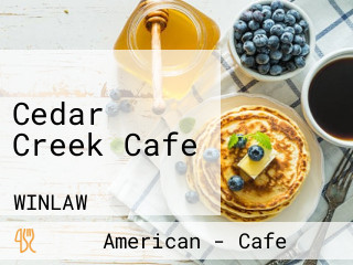 Cedar Creek Cafe