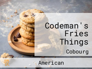 Codeman's Fries Things