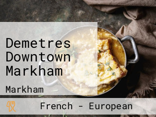 Demetres Downtown Markham