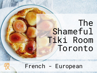 The Shameful Tiki Room Toronto