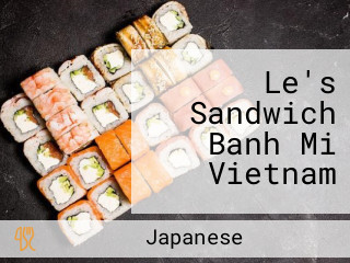 Le's Sandwich Banh Mi Vietnam