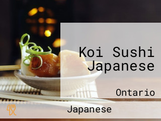 Koi Sushi Japanese