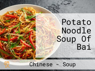 Potato Noodle Soup Of Bai