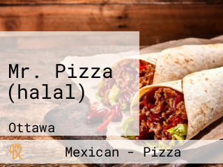 Mr. Pizza (halal)