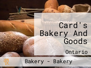 Card's Bakery And Goods