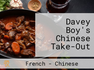 Davey Boy's Chinese Take-Out