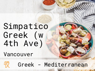 Simpatico Greek (w 4th Ave)
