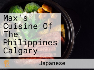 Max's Cuisine Of The Philippines Calgary