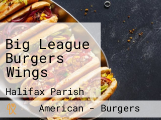 Big League Burgers Wings