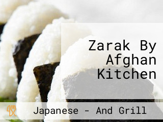 Zarak By Afghan Kitchen