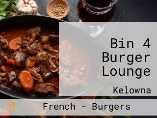 Bin 4 Burger Lounge